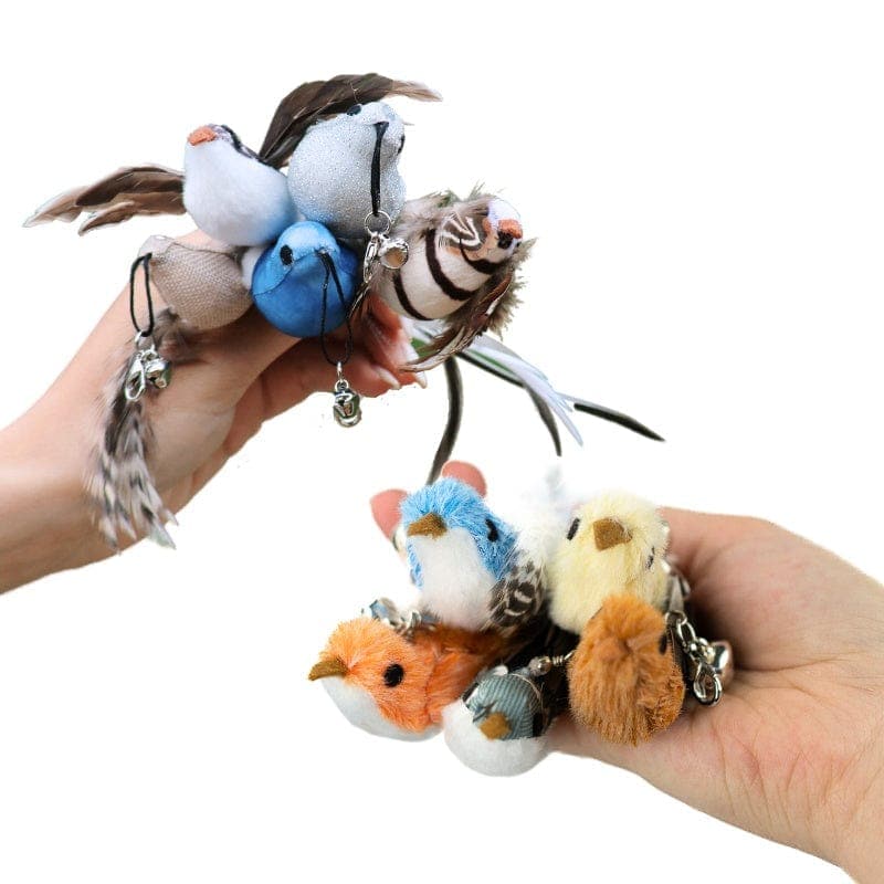 Replacement Birds (for Interactive Bird Simulation Cat Toy Set)