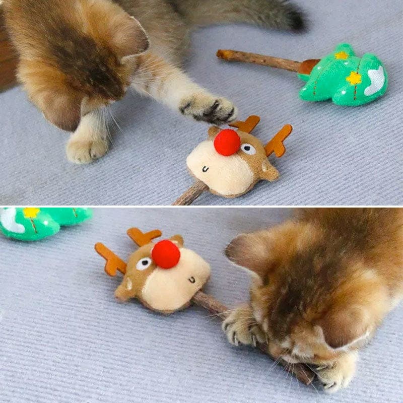 Catnip Toys with Chew Stick