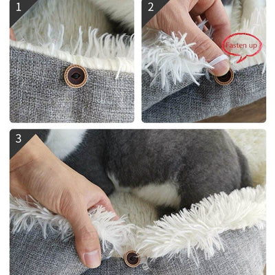 2-in-1 Soothing Cat Bed